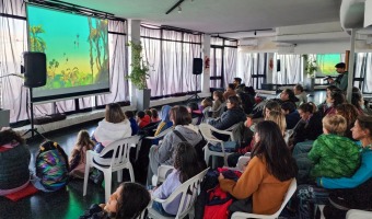 CINE PARA INFANCIAS EN EL PIPACH Y EN LA CASA DE LA CULTURA DE MAR AZUL